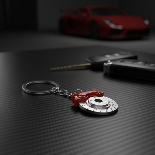 Brembo Brake Disc Keychain product image
